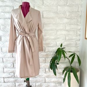 American Apparel Women's Tan Trench Coat